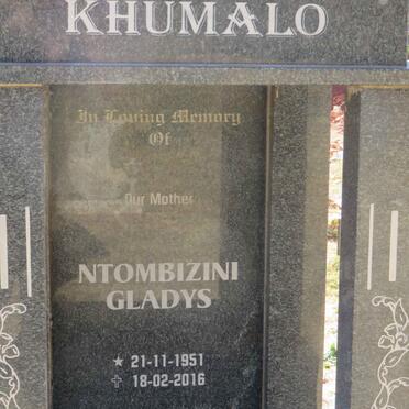 KHUMALO Ntombizini Gladys 1951-2016