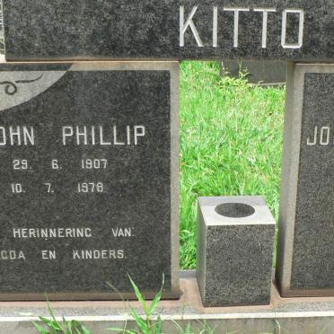 KITTO John Phillip 1907-1978 &amp; Johanna Maria E. 1906-1977