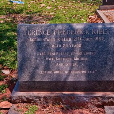 KIELY Terence Frederick -1952