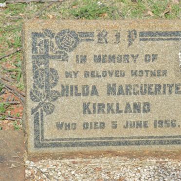 KIRKLAND Hilda Marguerite -1956
