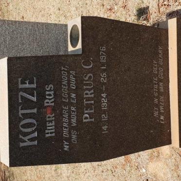 KOTZE Petrus C. 1924-1976