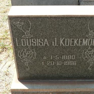 KOEKEMOOR Lousisa J. 1880-1966