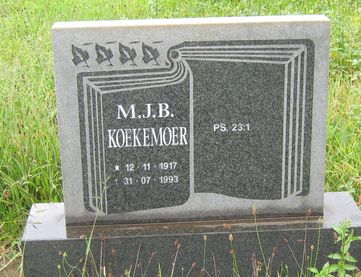 KOEKEMOER M.J.B. 1917-1993