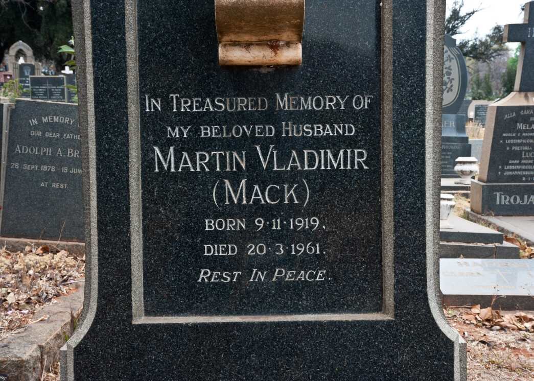 KOVACH Martin Vladimir 1919-1961