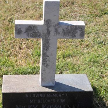 KOWALSKI Nicky 1953-1992