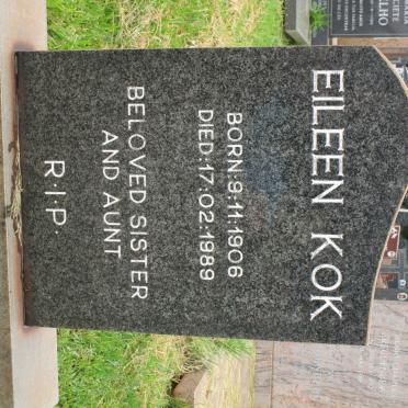 KOK Eileen 1906-1989