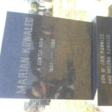 KOWALEC Marian 1927-1985