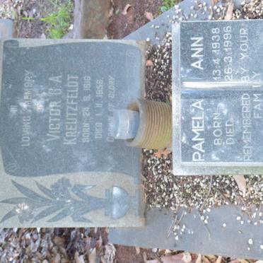 KREUTZFELDT Victor G.A. 1916-1956 :: KREUTZFELDT Pamela Ann 1938-1996