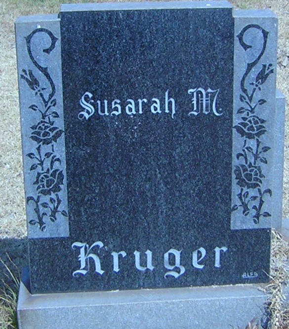 KRUGER Susarah M.