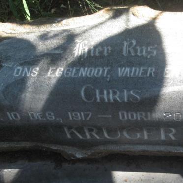 KRUGER Chris 1917-1967