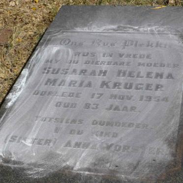 KRUGER Susarah Helena Maria -1954