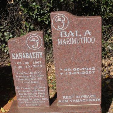 KUNI Bala Marimuthoo 1942-2007 :: KUNI Kanabathy 1967-2014