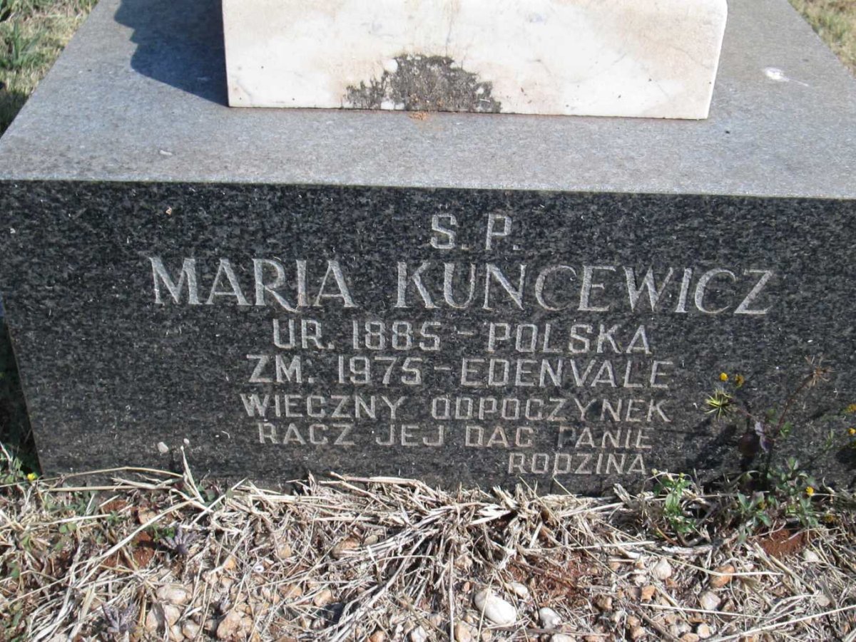 KUNCEWICZ Maria 1885-1975 :: KUNCEWICZ Aleksander 1918-1997
