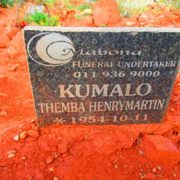 KUMALO Themba Henrymartin 1954-?