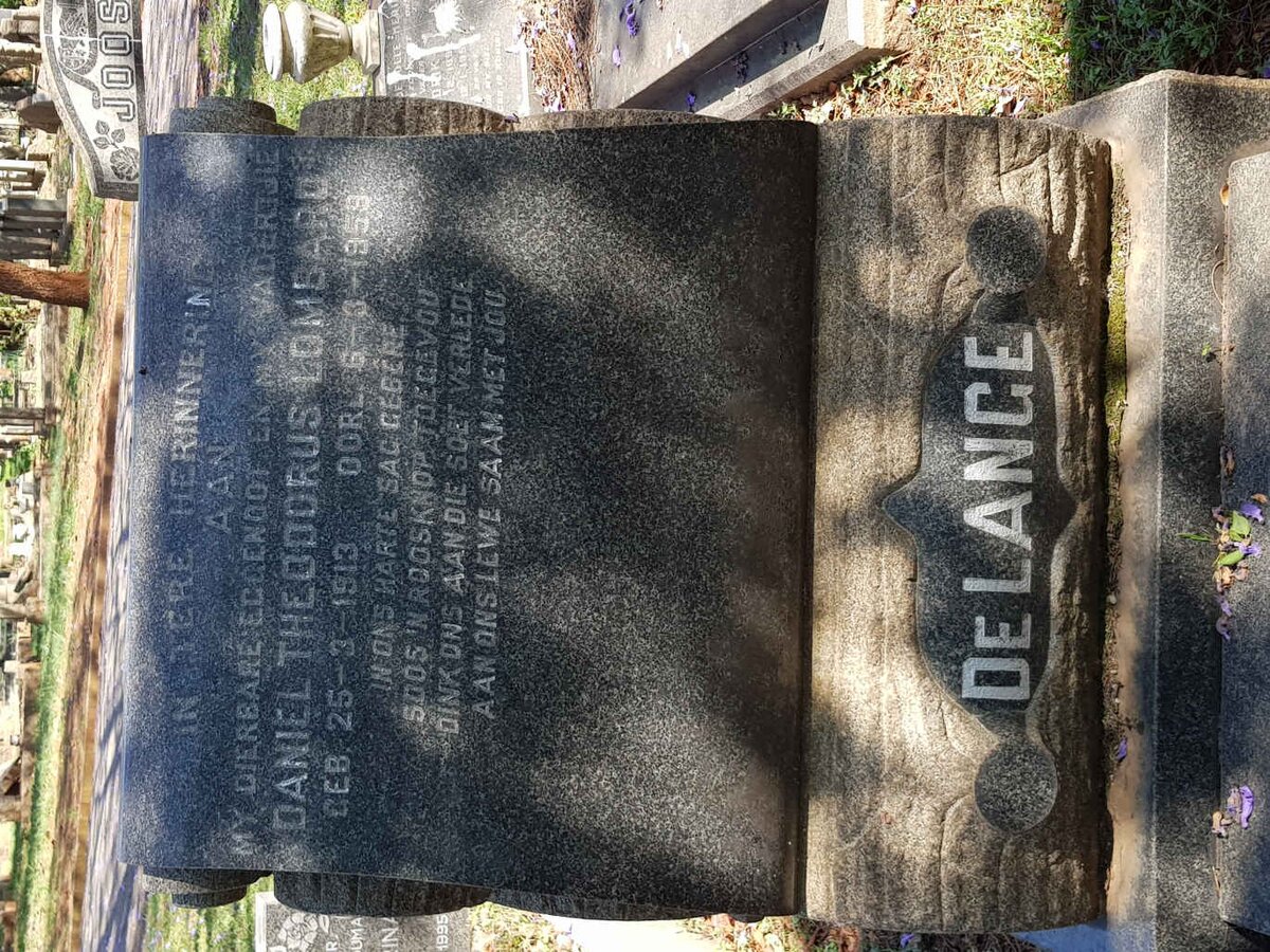 LANGE Daniel Theodorus Lombard, de 1913-1959