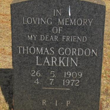 LARKIN Thomas Gordon 1909-1972