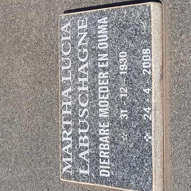 LABUSCHAGNE Martha Lucia 1930-2008