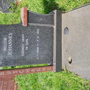 LABUSCHAGNE Willem Johannes 1928-1990 &amp; Martha Lucia 1930-2008