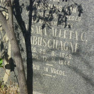 LABUSCHAGNE Susara Alleta C. 1858-1944