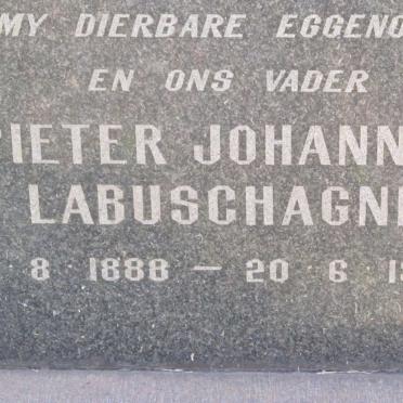 LABUSCHAGNE Pieter Johannes 1888-1964