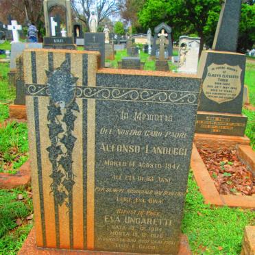 LANDUCCI Alfonso -1947 :: UNGARETTI Eva 1894-1976