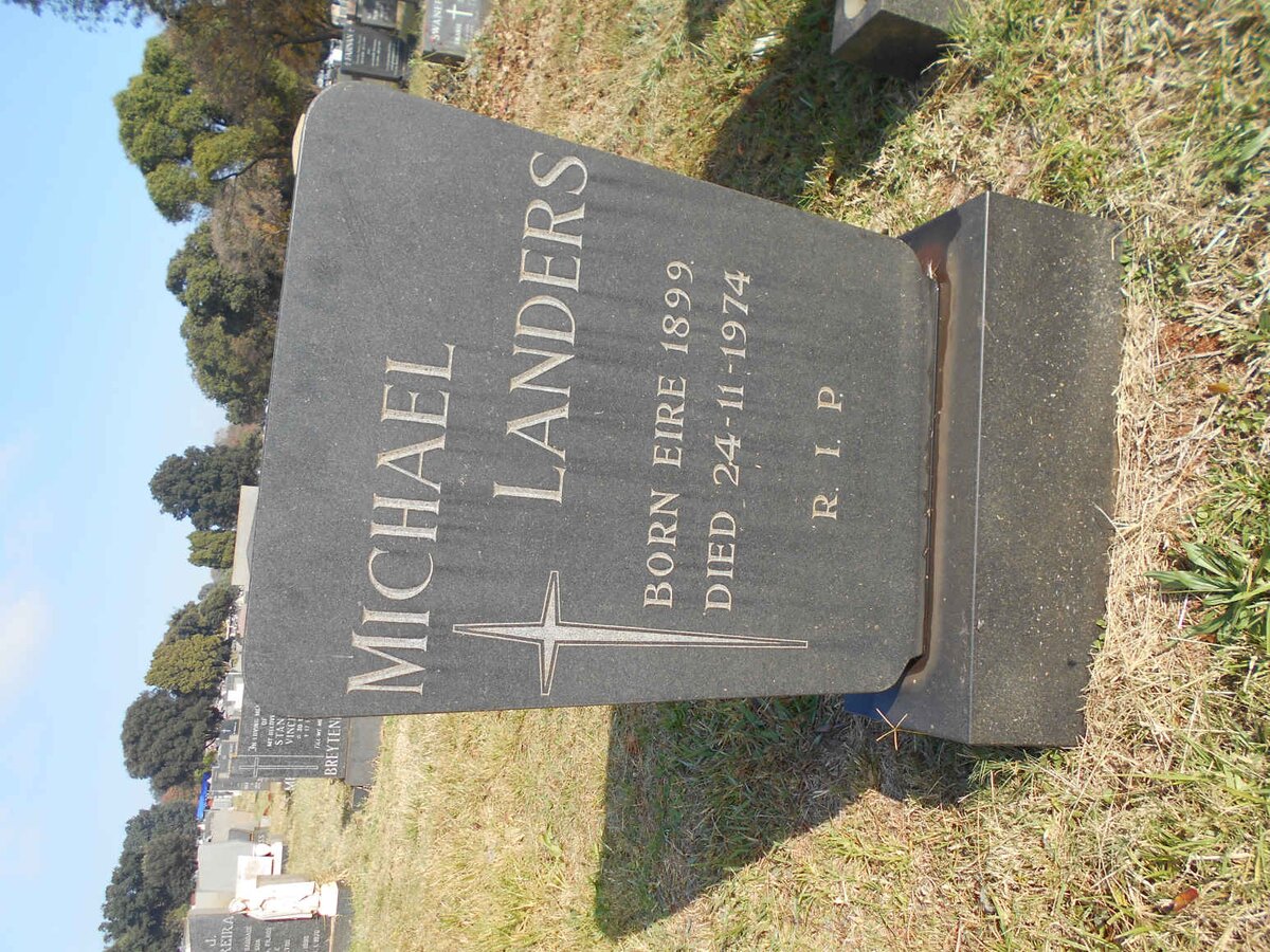 LANDERS Michael nee EIRE 1899-1974