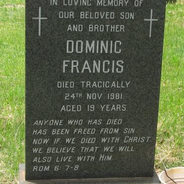 LEICHER Dominic Francis -1981