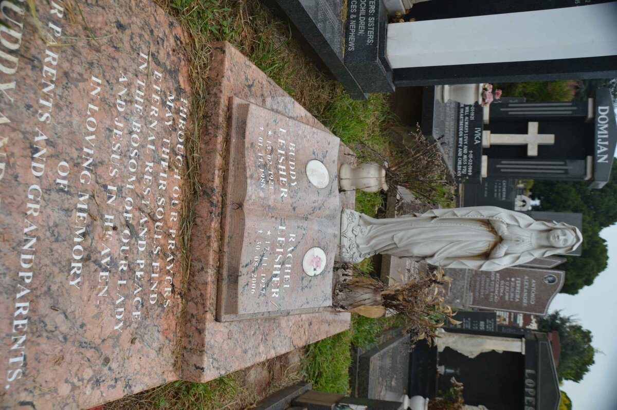 LEISHER Buddy 1921-1988 &amp; Rachel 1927-2006