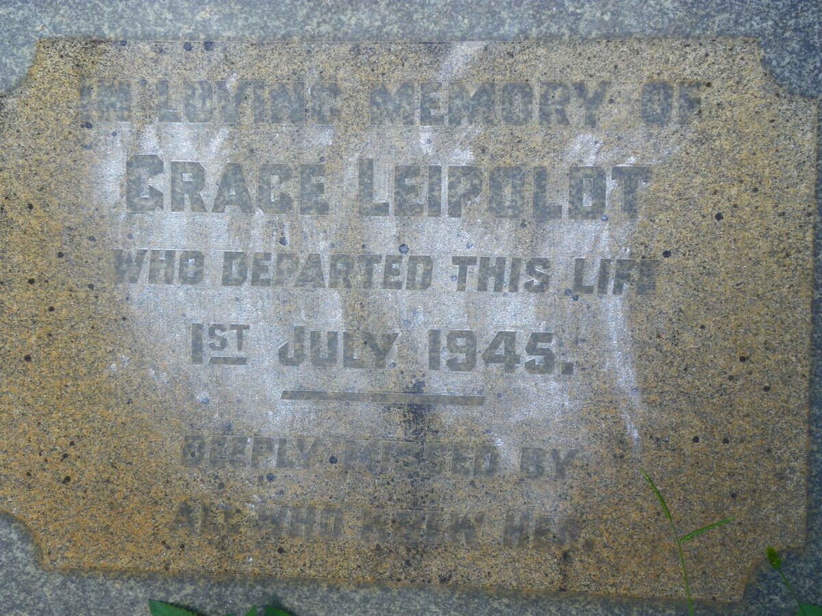 LEIPOLDT Grace -1945