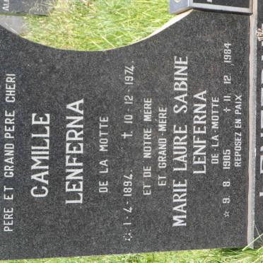 LENFERNA Camille 1894-1974 :: LENFERNA Marie Laure Sabine 1905-1984