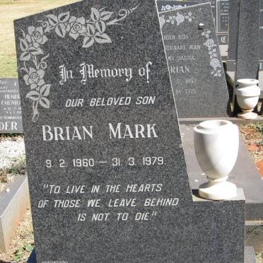 LIEBENBERG Brian Mark 1960-1979