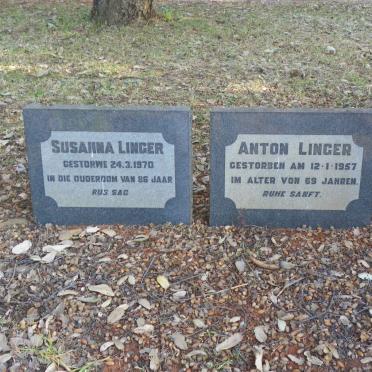 LINGER Anton -1957 &amp; Susanna -1970