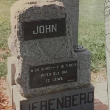 LIEBENBERG Petrus Johannes 1921-1979