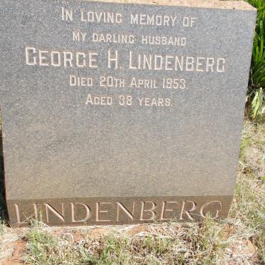 LINDENBERG George H. -1953