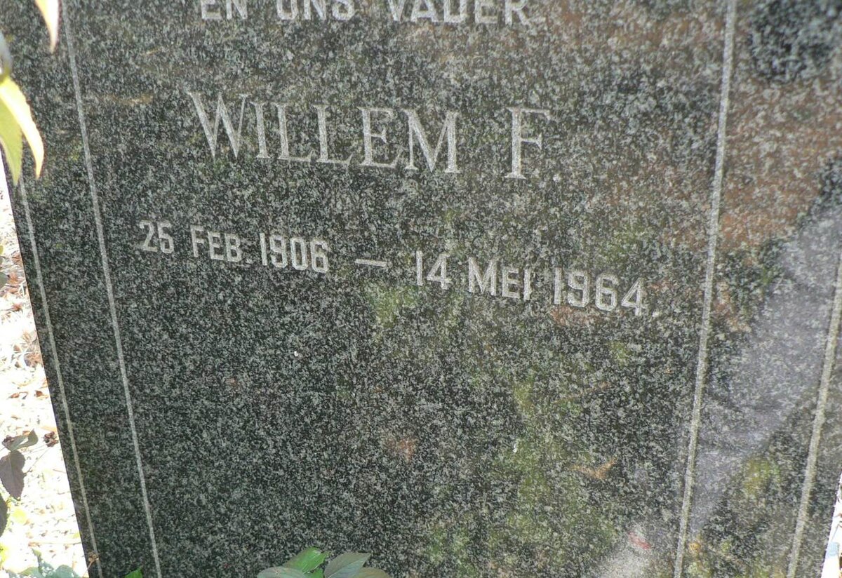LINDE Willem F., van der 1906-1964