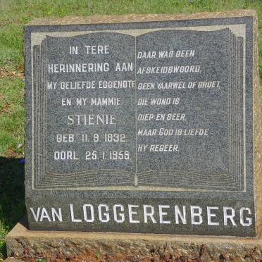 LOGGERENBERG Stienie, van 1932-1959