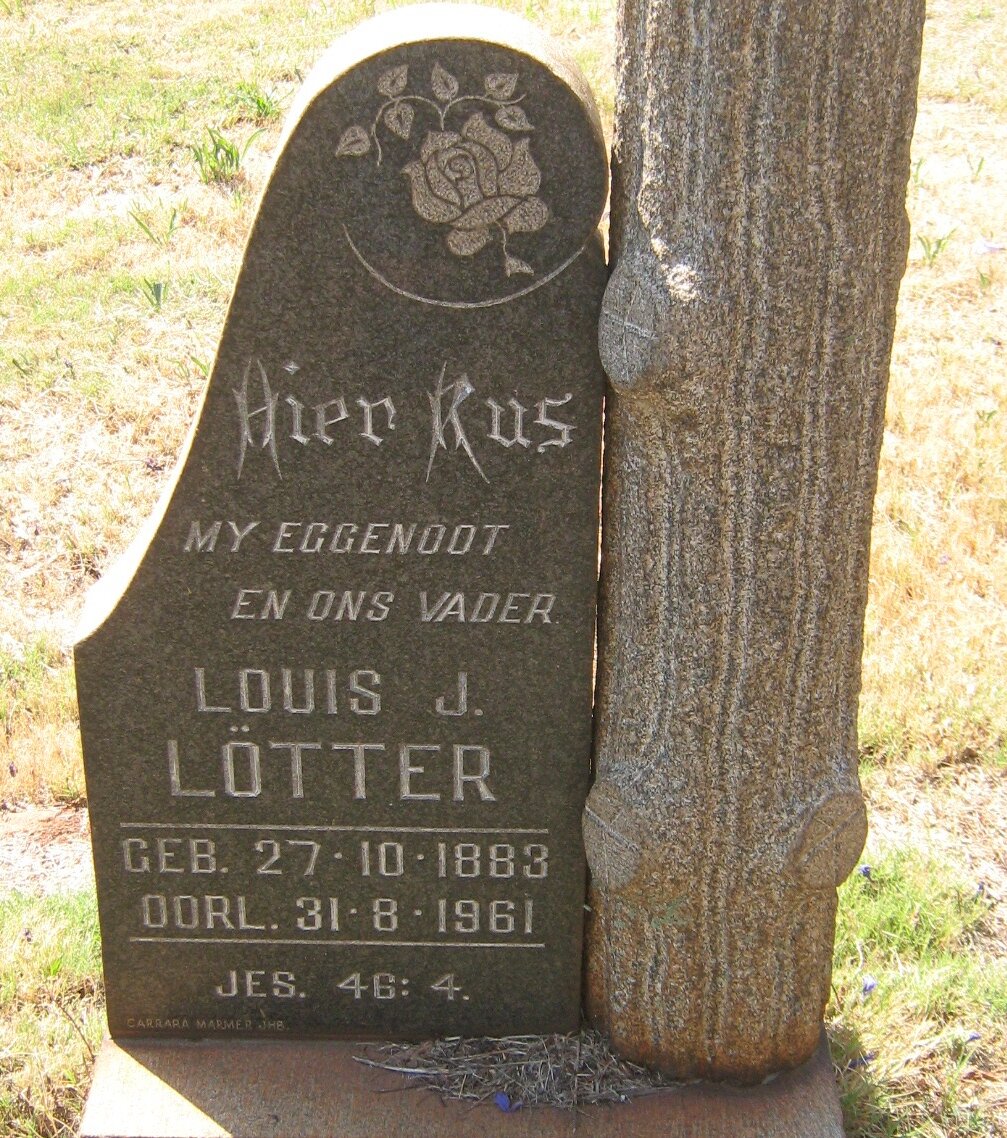 LOTTER Louis J. 1883-1961