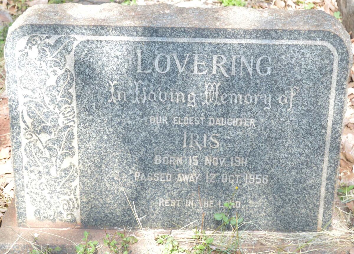 LOVERING Iris 1911-1956