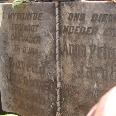 LOURENS Barend Jacobus 1903-1963 & Anna Petronella Jacoba 1907-1967