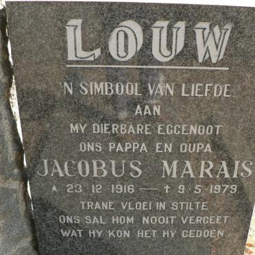 LOUW Jacobus Marais 1916-1979