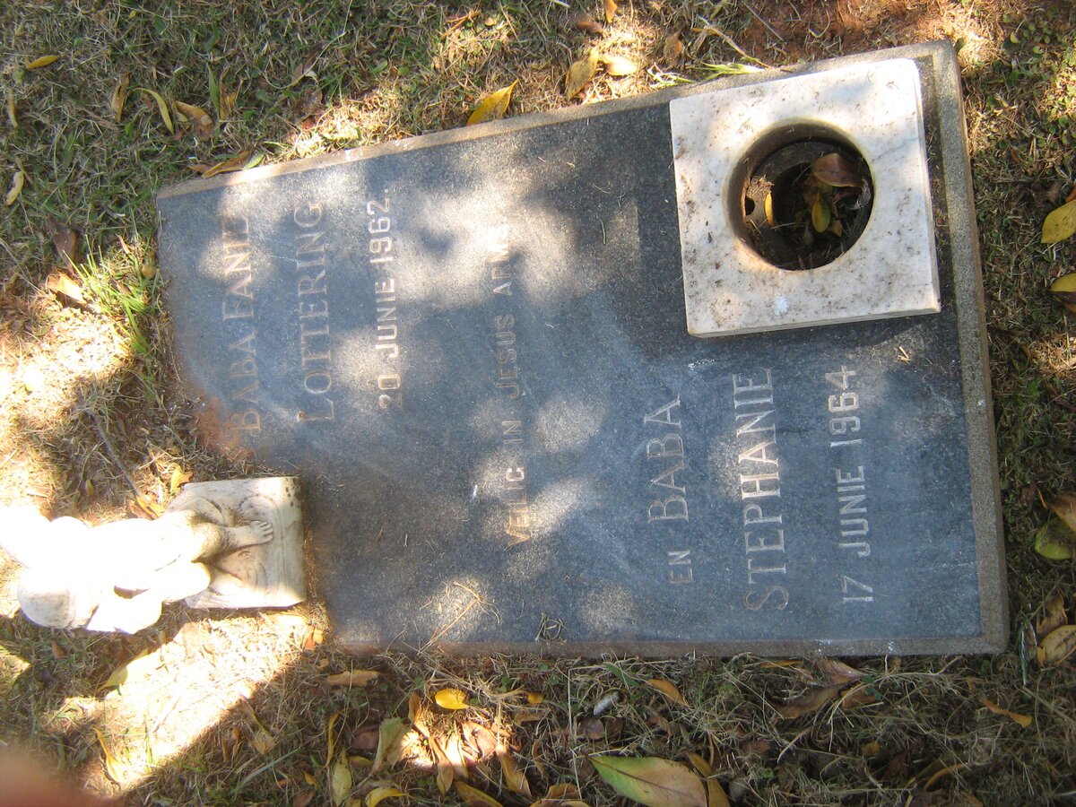 LOTTERING Fanie -1962 :: LOTTERING Stephanie -1964