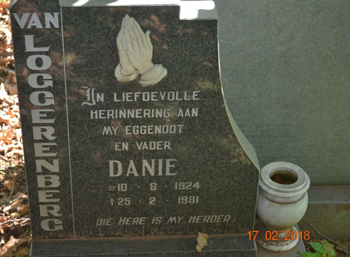 LOGGERENBERG Danie, van 1924-1981