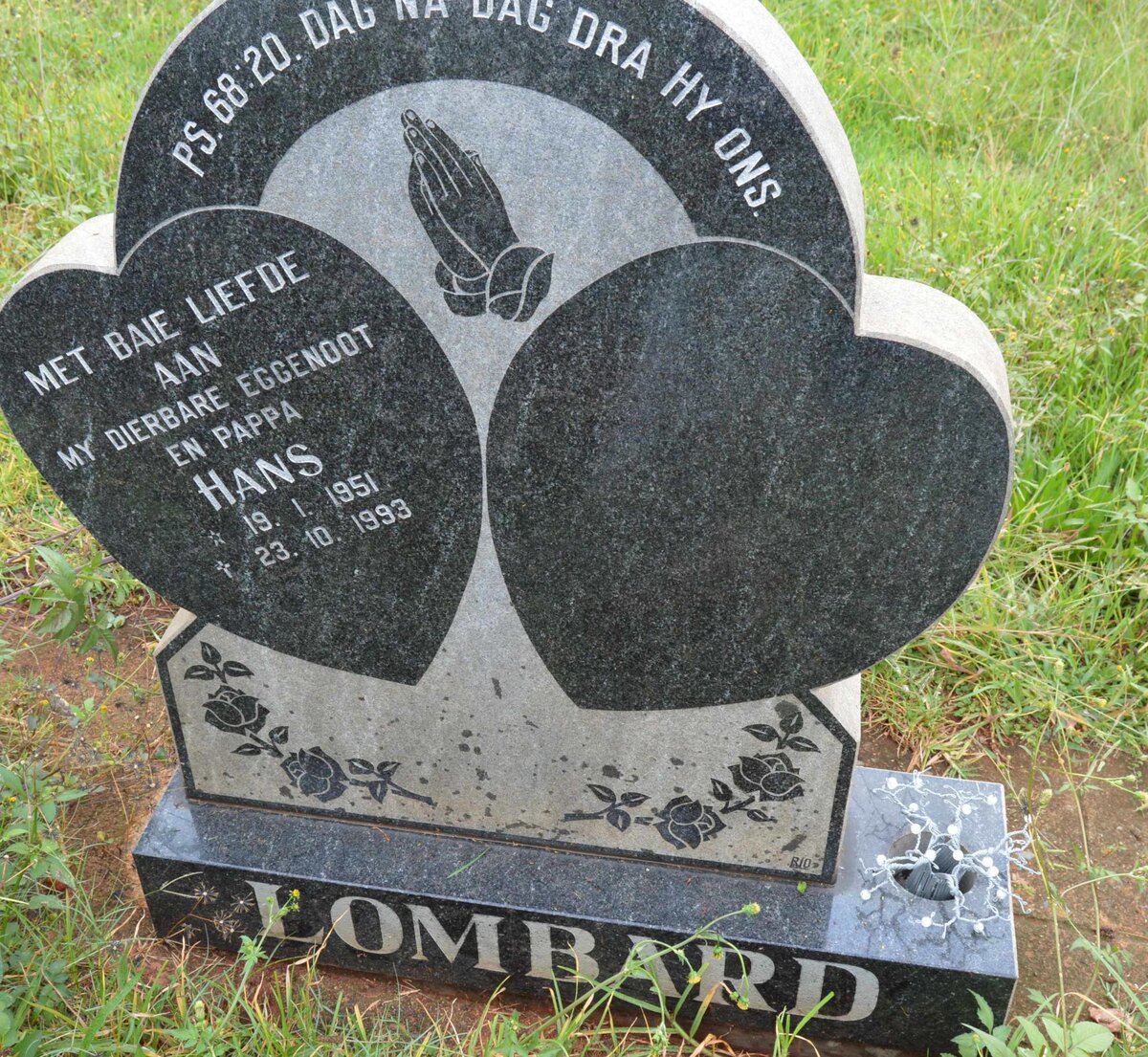 LOMBARD Hans 1951-1993