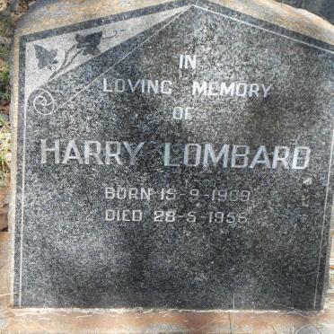 LOMBARD Harry 1909-1956