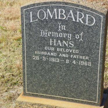 LOMBARD Hans 1913-1968