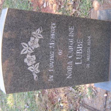 LUBBE Nora Caroline -1974