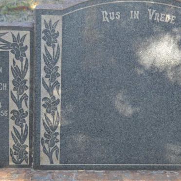 LUBBE Christoffel Henreich Van Wyk 1914-1956 :: LUBBE Carolina Johanna 1919-1953