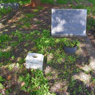 LUYT Amy 1874-1958 :: LUYT Fred -1945