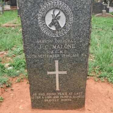 MALONE J.C. -1946