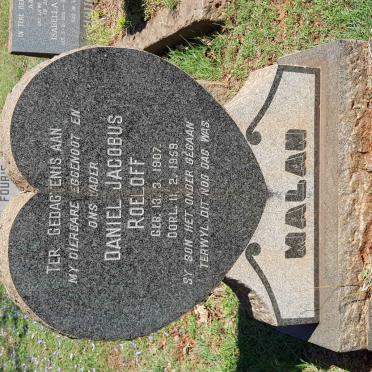 MALAN Daniel Jacobus Roeloff 1907-1959